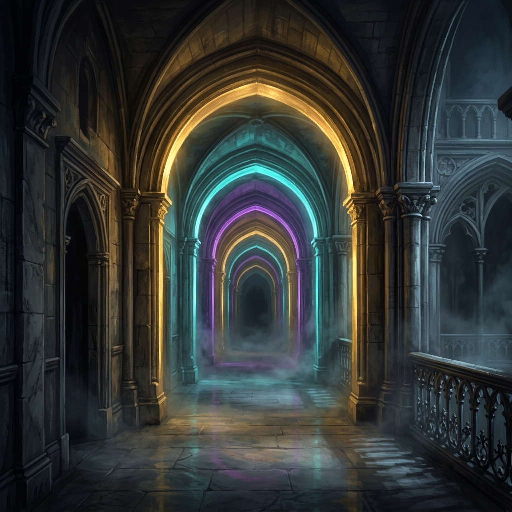 Museum corridor as a gallery of downloadable experiences